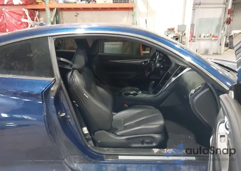 2017 Infiniti Q60 3.0T Premium z USA, uszkodzony, nr VIN JN1EV7ELXHM554463